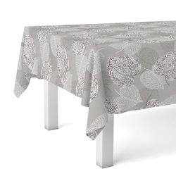 Martina Home Sil Nappe en Toile Cirée Gris 260 x 140 cm