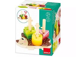 Goula, Erizo apilable, Juguete Preescolar de apilar a Partir de 2 años, Multicolor
