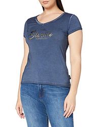 Starlite Shop 10363 T-shirt, blauw (blauw blauw), large (fabrikantmaat: L) voor dames, Blauw (Blauw Blauw), L