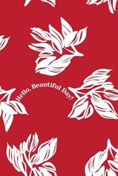 Abstract floral Notebook – Aesthetic Rad Journal (6” x 9”, 130 Pages, Lined)