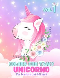 Colora con Tamy UNICORNO vol1