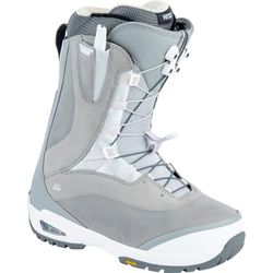 Nitro Bianca TLS Premium All Mountain Freeride Freeride Freestyle snelsluitsysteem voor dames, boot/snowboardboot, Iron, MP 25,5 // EU 39 1/3 // US WMN 8