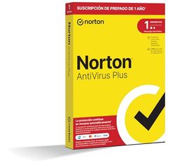 Norton Antivirus Plus 2024 - Antivirus software para 1 Dispositivo y 1 año de suscripción con renovación automática, para PC o Mac