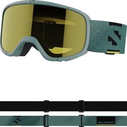 Salomon Lunettes de ski et de snowboard Lumi Access pour enfants, coupe et confort adaptés aux enfants, plus de confort oculaire et de durabilité, bleu, taille unique