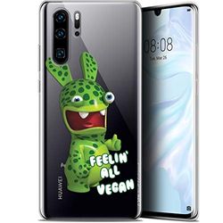 Fodral för 6,47 tum Huawei P30 Pro, ultratunn vegansk Rabbids