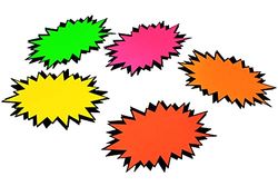 Bright Ideas - Confezione da 25 stelle fluorescenti