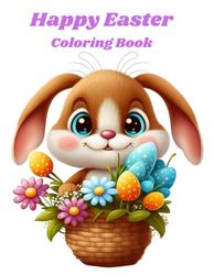 Happy Easter Coloring Book