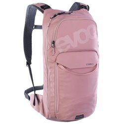 EVOC STAGE 6 + HYDRATION BLADDER 2, Rugzak (verstelbare schouderbanden met BRACE LINK, AIR FLOW CONTACT SYSTEM, incl. 2l hydratatiebidder en gereedschapsvak, One Size), Dusty Pink