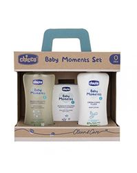 BABY MOMENTS ŁAZIENKA WŁOSÓW, KREM CIAŁA I WODA KOLONII