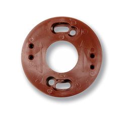 Adaptador para instalação mecanismos elétricos vintage Garby com moldura em superfície sem caixa de embutir - acessório para mecanismos de parede Garby Collection, da Fontini.