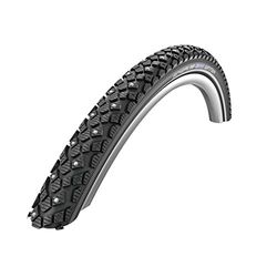 Schwalbe 11100602.01, K-Guard voor de winter, TwinSkin, uniseks, voor volwassenen, B/B+RT, 42-622 HS396 120 stalen noppen WIC 50EPI