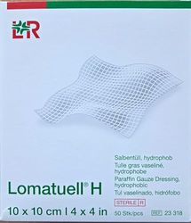 Lomatuell H 23318 dressbandage, 10 cm x 10 cm, verpakking van 50