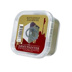The Army Painter | Basing: Razorwire | imiteert een door oorlog verscheurde achtergrond | foundation | voor een realistische look, 1 stuk (1 stuk)