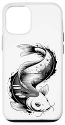 Pastel Paint Art Koi Fish Fishkeeping Aquascaping Kois Case for iPhone 12/12 Pro
