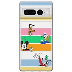 ERT GROUP etui na telefon Google PIXEL 7 PRO, case oryginalny i oficjalnie licencjonowany przez Disney, wzór Disney Friends 017, optymalnie dopasowane, plecki z TPU