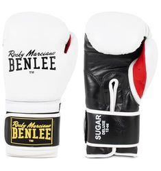 BENLEE Rocky Marciano Sugar Deluxe boxningshandskar, vit, 35 ml