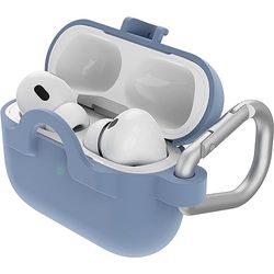OtterBox Soft Touch Headphone Case för AirPods Pro (1:a gen / 2:a gen) & AirPods Pro 2, stöttåligt, fallskyddat, ultratunt, skyddande fodral för Apple AirPods, Ljusblå