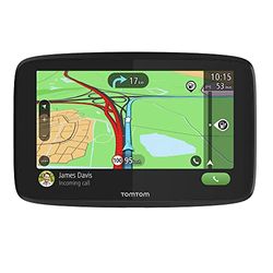 TomTom GO Essential bil-GPS, 6 tum bilnavigator, med en provperiod på fartkameravarningar samt TomTom Traffic, EU-kartor, handsfreesamtal, uppdateringar via Wi-Fi, magnetfäste, Svart