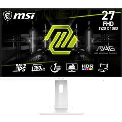 MSI MAG 274PFW 27 Inch FHD Gaming Monitor - 1920 x 1080 Rapid IPS Panel, 180 Hz / 1ms (GtG), 117% sRGB Colour Gamut, Frameless Design, HDR Ready - DisplayPort 1.2a, HDMI 2.0 (FHD@180Hz)