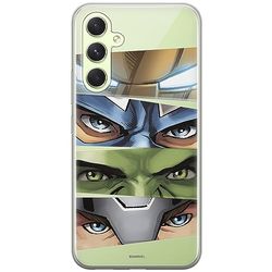 ERT GROUP mobiltelefonfodral för Samsung A54 5G originalt och officiellt licensierat Marvel mönster Avengers 006 optimalt anpassad till formen på mobiltelefonen, gedeeltelijk transparant