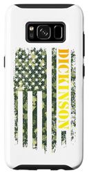 Galaxy S8 Dickinson North Dakota Camouflage Usa Flag Case