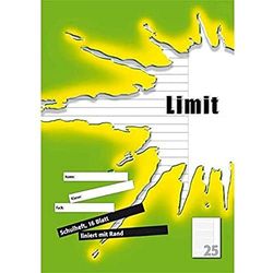 LANDRÉ 100050510 LANDR Exercise Book, DIN A4, Squared, 32 Sheets