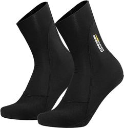 Cressi Canarie LT 2 mm, Nero, L, Diving Socks Unisex Adulto