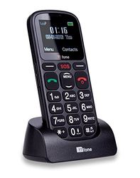 TTfone Comet Big Button Basic Simple Easy to Use Pay As You Go Emergency Mobile Phone (O2 PAYG)