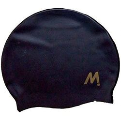 Mosconi Champion Lot de 12 Bonnets de Bain Unisexe Noir/Blanc Taille Unique