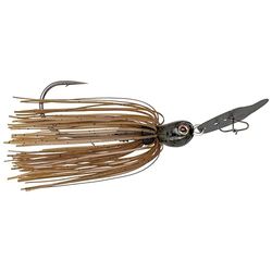 Strike King TCVSJ12-465 Thunder Cricket - Plantilla vibratoria para natación, Calabaza Verde, 1/2 oz