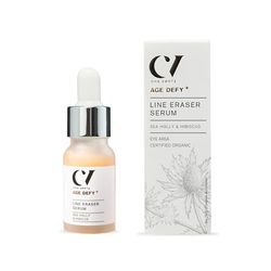 Green People Age Defy+ Line Eraser Serum - Serum for Fine Lines - Paraben & Alcohol Free - Vegan, 10ml