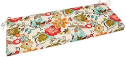 Kudde perfekt bänk/gungkudde, spunnen_polyester, grön, 115 cm x 45 cm