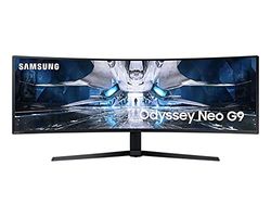 Samsung LS49AG954NU 124,5 cm (49") 5120 x 1440 Pixels 5K Ultra HD LCD Nero, Bianco