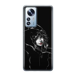 ERT GROUP mobiltelefonfodral för Xiaomi 12 PRO originalt och officiellt licensierat DC mönster Catwoman 002 optimalt anpassad till formen på mobiltelefonen, fodral tillverkad av TPU-plast