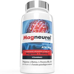 Magneural® 700 mg de Margan Biotech. Sistema Nervioso. ATA Mg | Biotina | Vitaminas del grupo B Metiladas. 90 Cápsulas