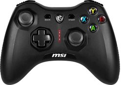 MSI FORCE GC30 V2 Wireless PC Gamepad Controller - 2.4 GHz, 600mAh Li-ion Battery, Interchangeable D-Pad Covers, Dual Vibration Motors, USB 2.0 - Wired/Wireless