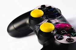 G-MOTIONS - Thumbstick G-Stitch – de beste thumbstick voor gamers dankzij zijn optimale vorm, die de absolute grip biedt om te spelen (geel)