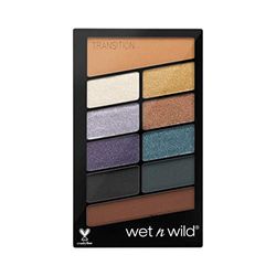 WETN WILD Unisex's WETNWILD ICON Sombra DE OJOS Cosmic COLISSION 1UN Eye Shadow, Negro, Only