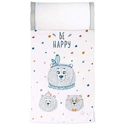 Capa nórdica Maxicuna (120 x 150 cm), BE HAPPY