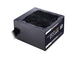 Cooler Master MWE 550 Bronze 230V V2 - UK Power Supply Unit, 80 PLUS Bronze, Temperature-Responsive HDB Fan, DC-to-DC + LLC Circuit with Single +12V Rail - 5 Year Warranty