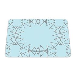 Bonamaison, Rectangle Pop Art Digital Printed Mouse Pad, Non-Slip Base, for Office and Home, Size: 22 x 18 cm