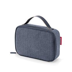 Reisenthel OY4113 THERMOCASE HERRINGBONE DARK BLUE Sportväska Dam HERRINGBONE DARK BLÅ One Size, Mörkblå fiskbensmönster, Taglia Unica, Sporter