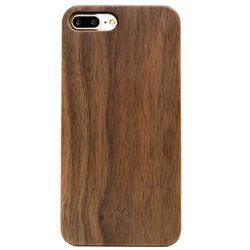 Woodcessories – EcoCase Classic – Premium Design Case, fodral för iPhone från FSC Delad. Trä (iPhone 7 Plus/8 Plus, valnöt/svart), Iphone 7 Plus, Walnuss/Schwarz