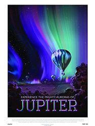 onthewall Stampa Artistica 'Jupiter NASA Space Exploration 30 x 40 cm