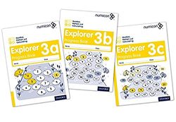 Numicon: Number, Pattern and Calculating 3 Explorer Progress Books ABC (Mixed pack)