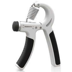 PORTENTUM Hand Grip, Ejercitador de Manos Ajustable de 5-60kg, Fortalecedores de Mano para Entrenar el Agarre, la Fuerza de Los Dedos, la Muñeca, Antebrazo Ejercitar