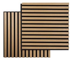 Fibrotech 2344641 Panneau carré Acoustique 520 x 520 mm-Chêne Clair