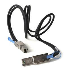 Sans Digital 1-Meter mini-SAS HD to mini SAS (SFF-8644 to SFF-8088) Cable