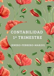 LIBRO DE CONTABILIDAD TRIMESTRAL (ENERO, FEBRERO, MARZO). LIBRO DE CONTABILIDAD INGRESOS Y GASTOS TAPA DURA