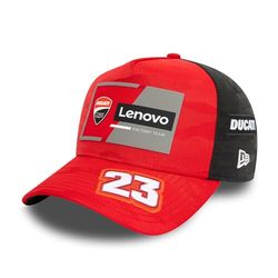 Valentino Rossi Ducati MotoGP, New Era keps, herr, en storlek, röd